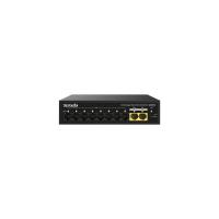 TENDA SG110PC 10 Port 8 Port Poe+ 10/100/1000 Mbps + 2 Port Uplink Switch Çelik Kasa Rack Mount 8+2